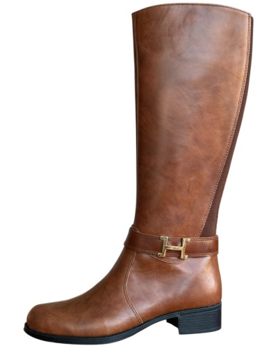 Δερμάτινη Γυναικεία Mπότα - W30