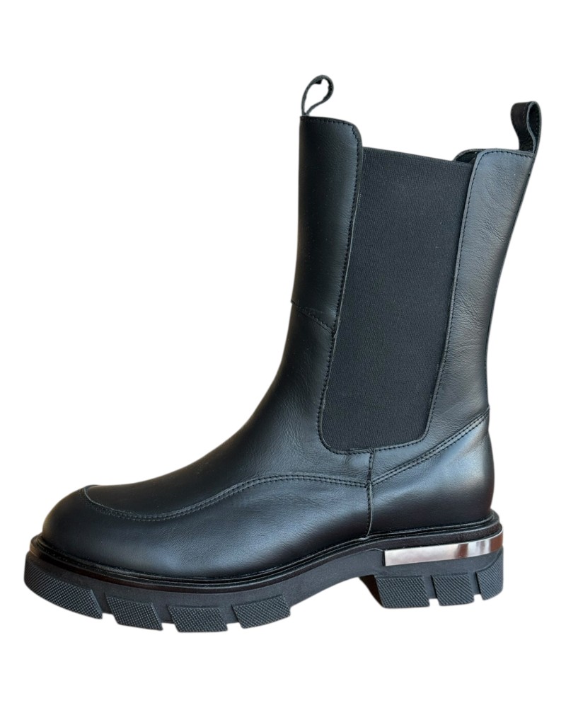 Δερμάτινο Γυναικείo Μποτάκι - W37