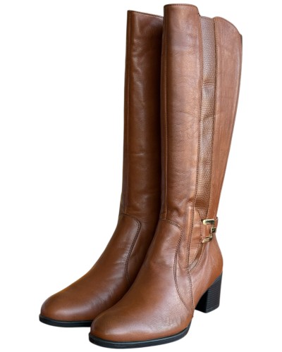 Δερμάτινη Γυναικεία Mπότα - W4