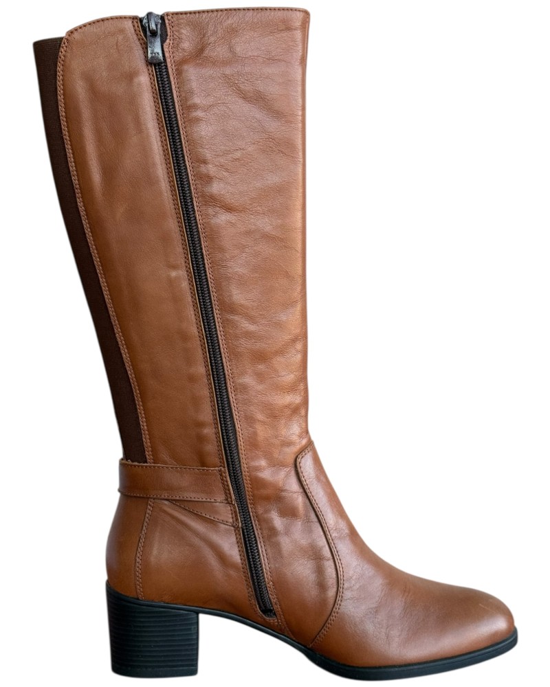 Δερμάτινη Γυναικεία Mπότα - W4