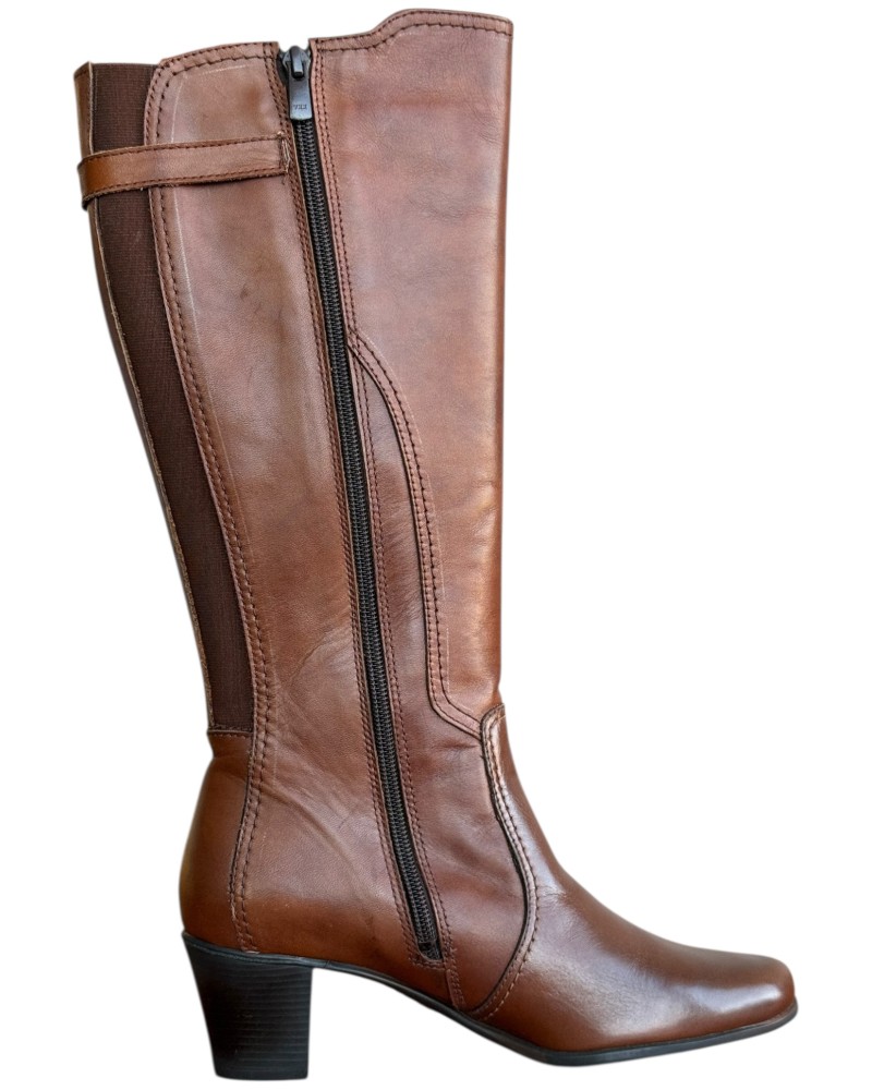 Δερμάτινη Γυναικεία Mπότα - W41