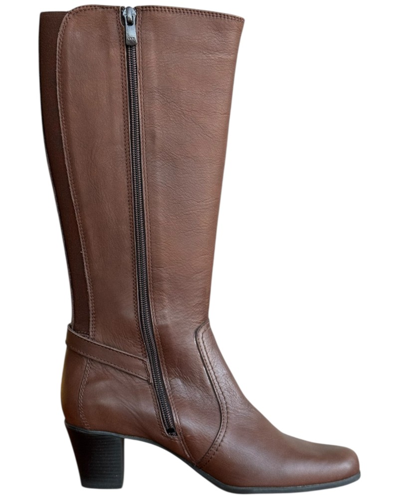 Δερμάτινη Γυναικεία Mπότα - W42