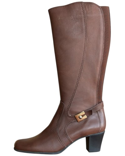 Δερμάτινη Γυναικεία Mπότα - W42