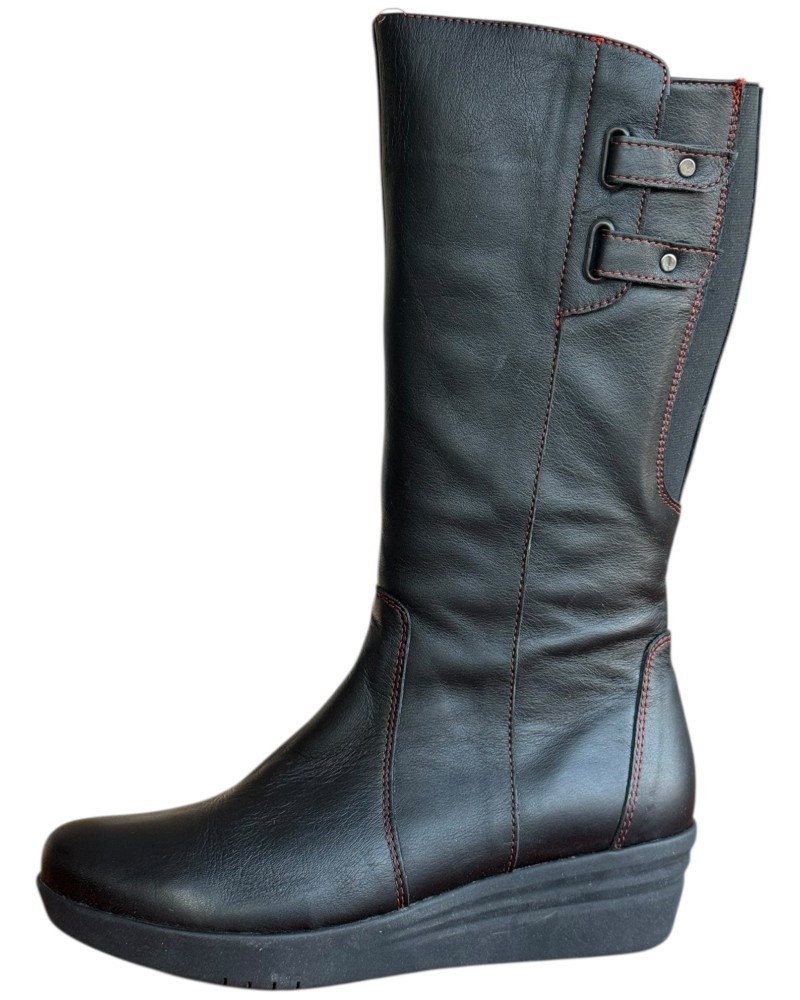 Δερμάτινη Γυναικεία Mπότα - W47