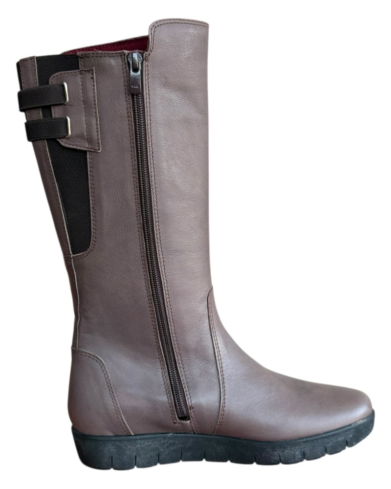 Δερμάτινη Γυναικεία Mπότα - W49