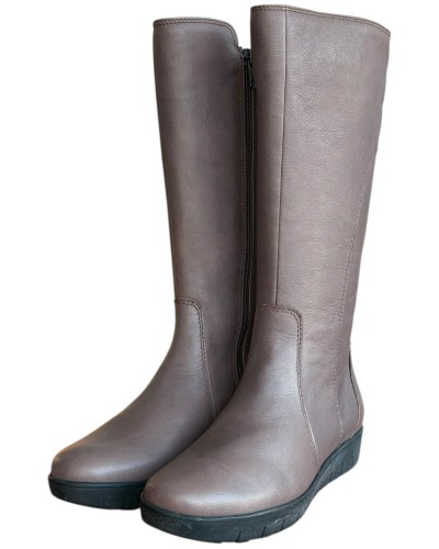 Δερμάτινη Γυναικεία Mπότα - W49