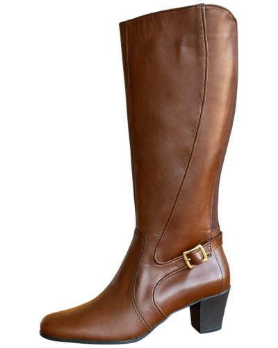 Δερμάτινη Γυναικεία Mπότα - W5