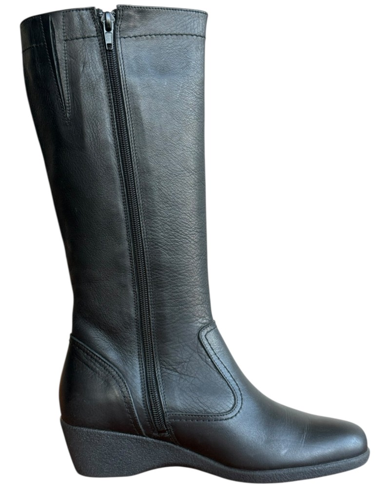 Δερμάτινη Γυναικεία Mπότα - W50