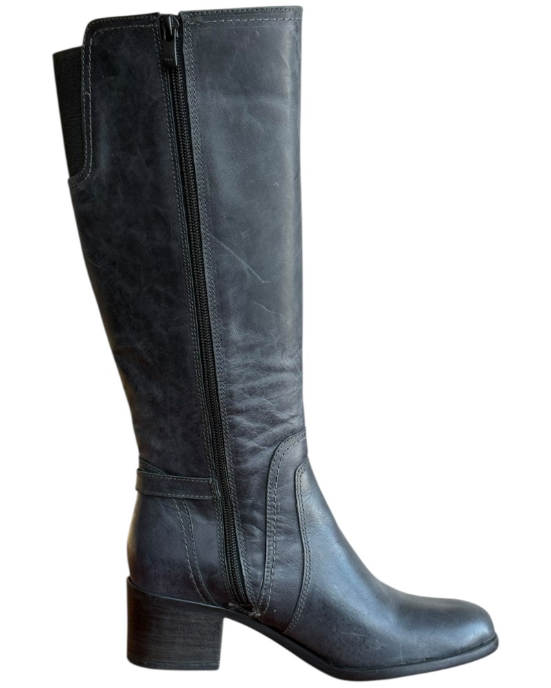 Δερμάτινη Γυναικεία Mπότα - W54