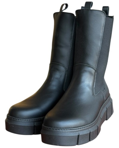 Δερμάτινο Γυναικείo Μποτάκι - W55