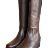 Δερμάτινη Γυναικεία Mπότα - W57