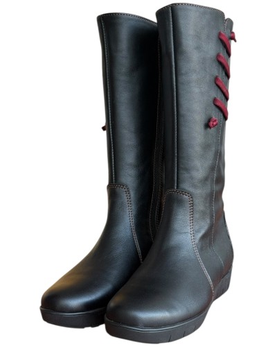 Δερμάτινη Γυναικεία Mπότα - W60