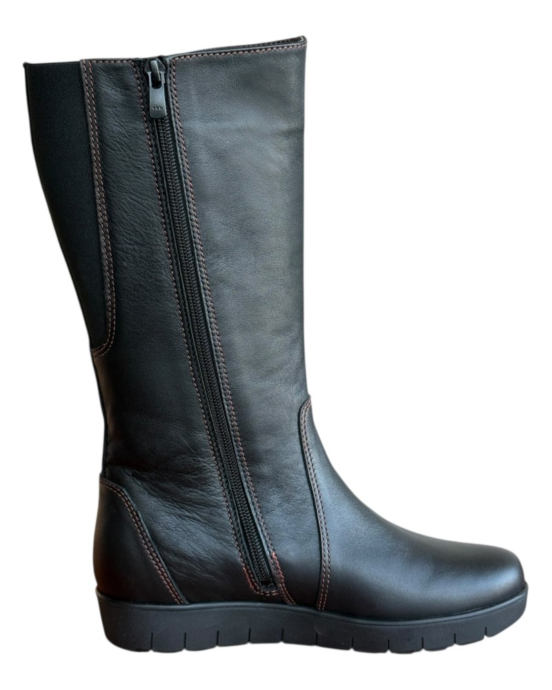 Δερμάτινη Γυναικεία Mπότα - W60