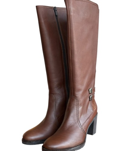 Δερμάτινη Γυναικεία Mπότα - W64