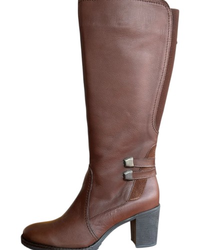 Δερμάτινη Γυναικεία Mπότα - W64