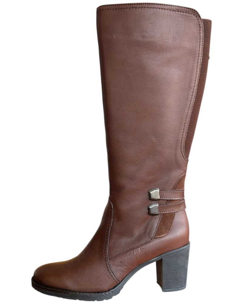 Δερμάτινη Γυναικεία Mπότα - W64