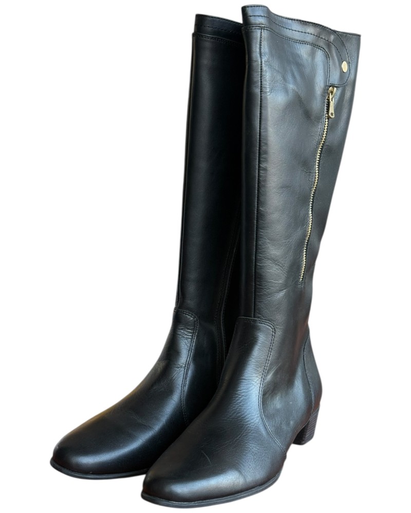 Δερμάτινη Γυναικεία Mπότα - W66