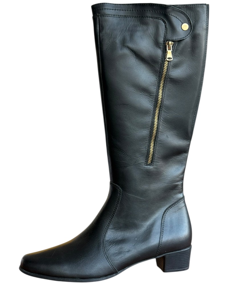 Δερμάτινη Γυναικεία Mπότα - W66