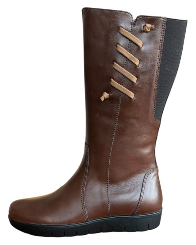 Δερμάτινη Γυναικεία Mπότα - W67