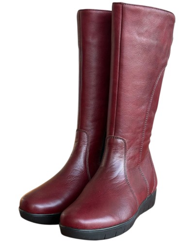 Δερμάτινη Γυναικεία Mπότα - W68