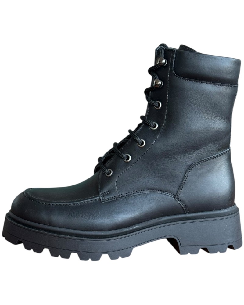 Δερμάτινο Γυναικείo Μποτάκι - W73