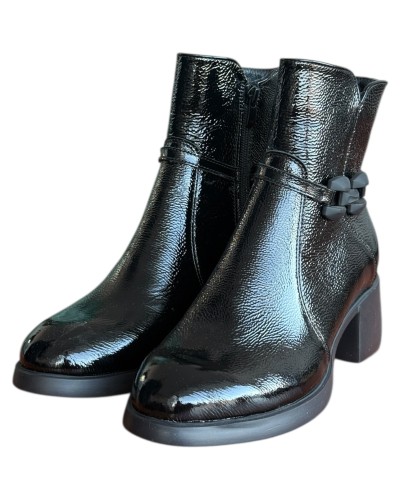 Δερμάτινο Γυναικείo Μποτάκι - W75