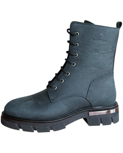 Δερμάτινο Γυναικείo Μποτάκι - W79