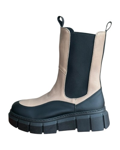 Δερμάτινο Γυναικείo Μποτάκι - W81