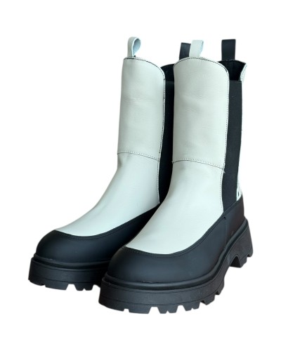 Δερμάτινο Γυναικείo Μποτάκι - W84