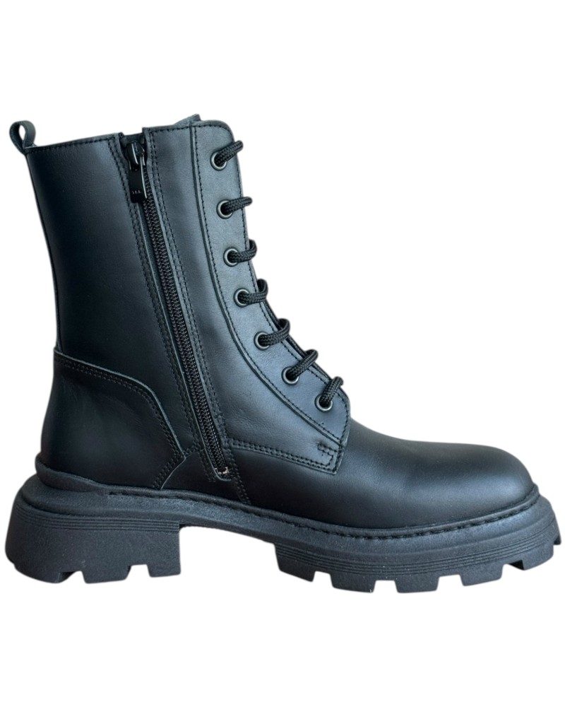 Δερμάτινο Γυναικείo Μποτάκι - W87