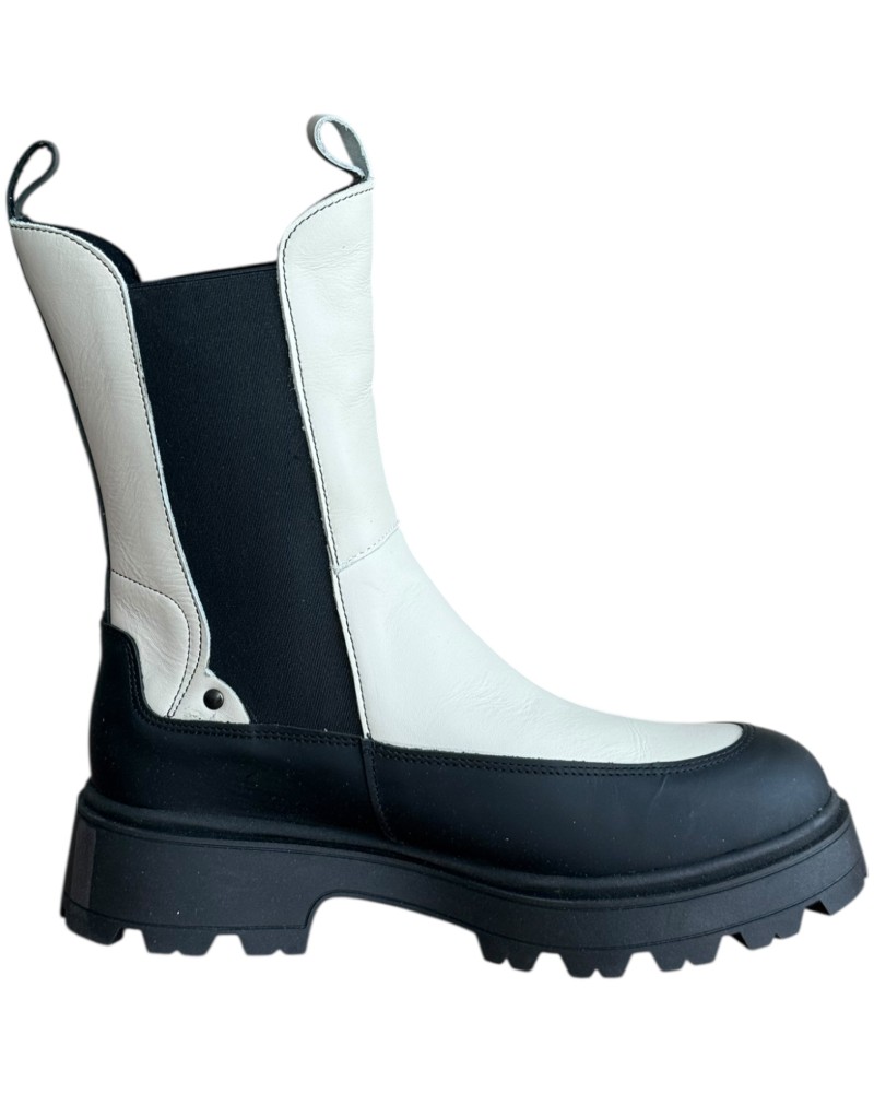 Δερμάτινο Γυναικείo Μποτάκι - W88