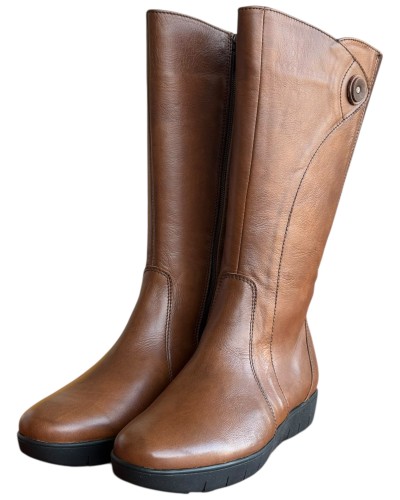 Δερμάτινη Γυναικεία Mπότα - W9