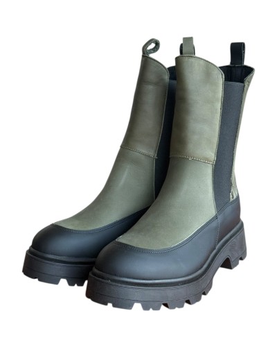 Δερμάτινο Γυναικείo Μποτάκι - W92