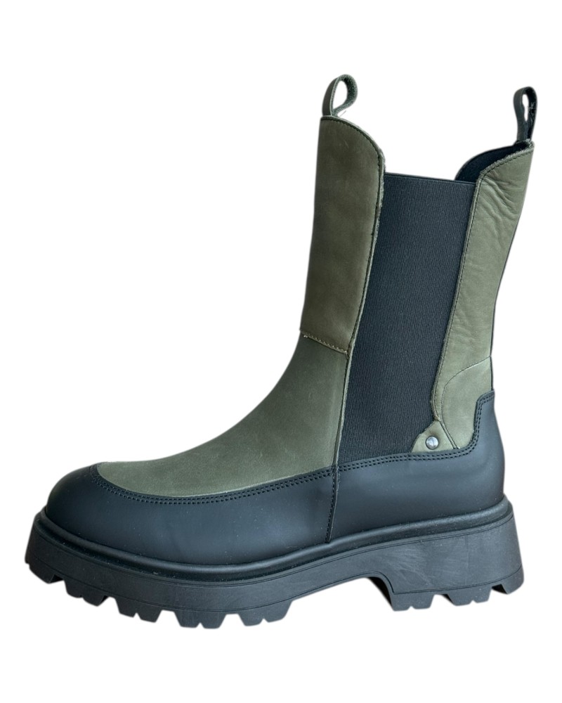 Δερμάτινο Γυναικείo Μποτάκι - W92