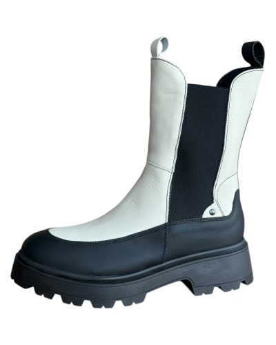 Δερμάτινο Γυναικείo Μποτάκι - W95