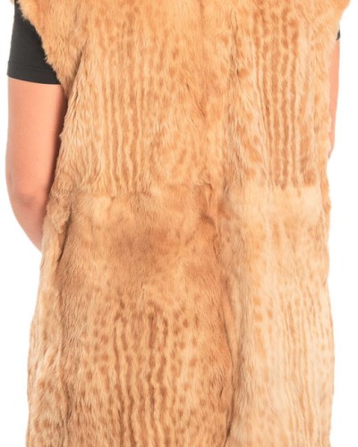 Γνήσια Γυναικεία Φυσική Γούνα Γιλέκο - X289