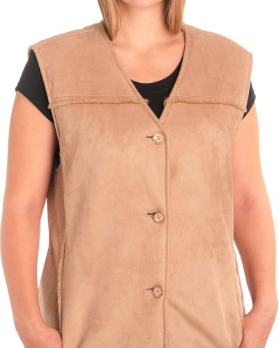 Γυναικείο Μουτόν Γιλέκο - X517