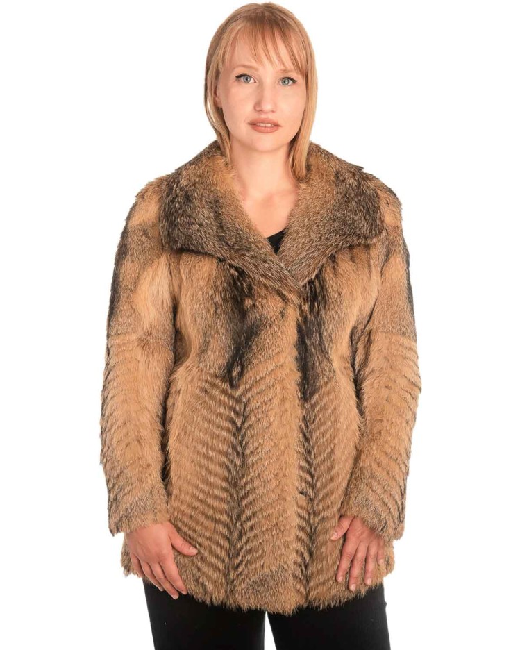 Γνήσια Γυναικεία Φυσική Γούνα - X610