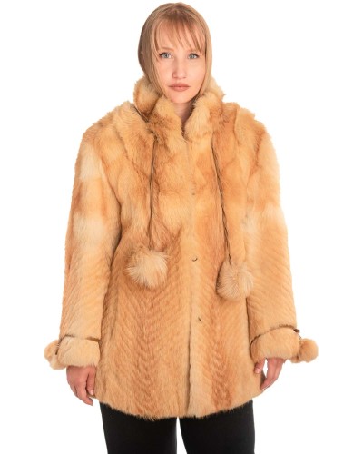 Γνήσια Γυναικεία Φυσική Γούνα - X621