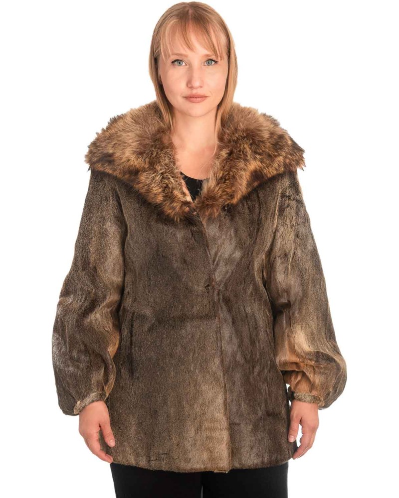 Γνήσια Γυναικεία Φυσική Γούνα - X663