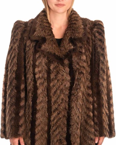 Γνήσια Γυναικεία Φυσική Γούνα - X708