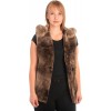 Γνήσια Γυναικεία Φυσική Γούνα Γιλέκο - X716