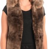 Γνήσια Γυναικεία Φυσική Γούνα Γιλέκο - X717