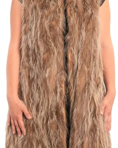 Γνήσια Γυναικεία Φυσική Γούνα Γιλέκο - X743