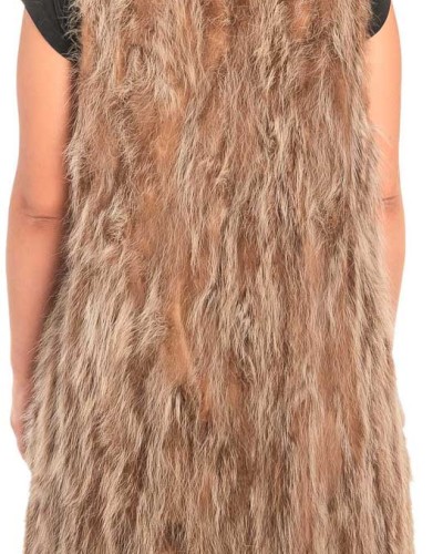 Γνήσια Γυναικεία Φυσική Γούνα Γιλέκο - X743