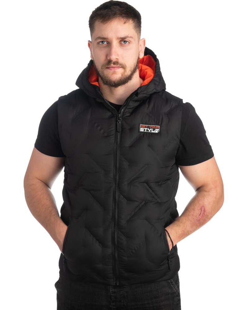 Ανδρικό Επώνυμο Μπουφάν Γιλέκο - Z18