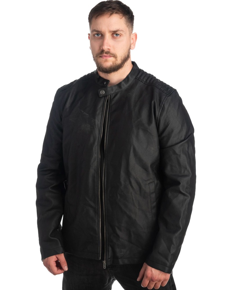 Δερμάτινο Ανδρικό Μπουφάν- Z259
