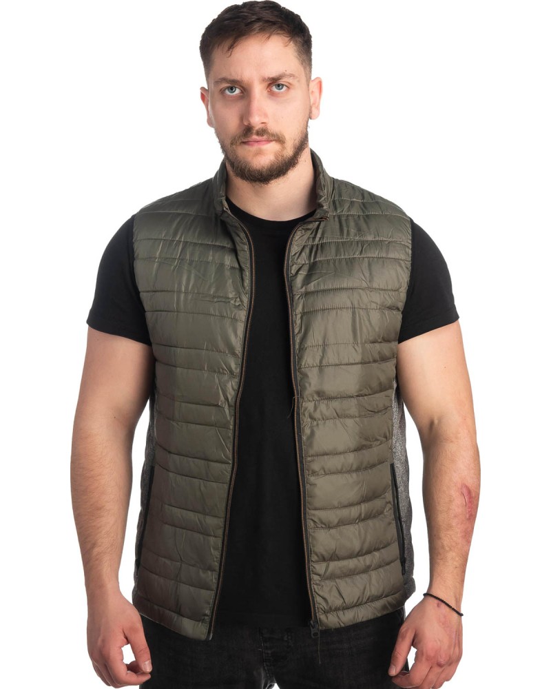 Ανδρικό Επώνυμο Μπουφάν Γιλέκο - Z320