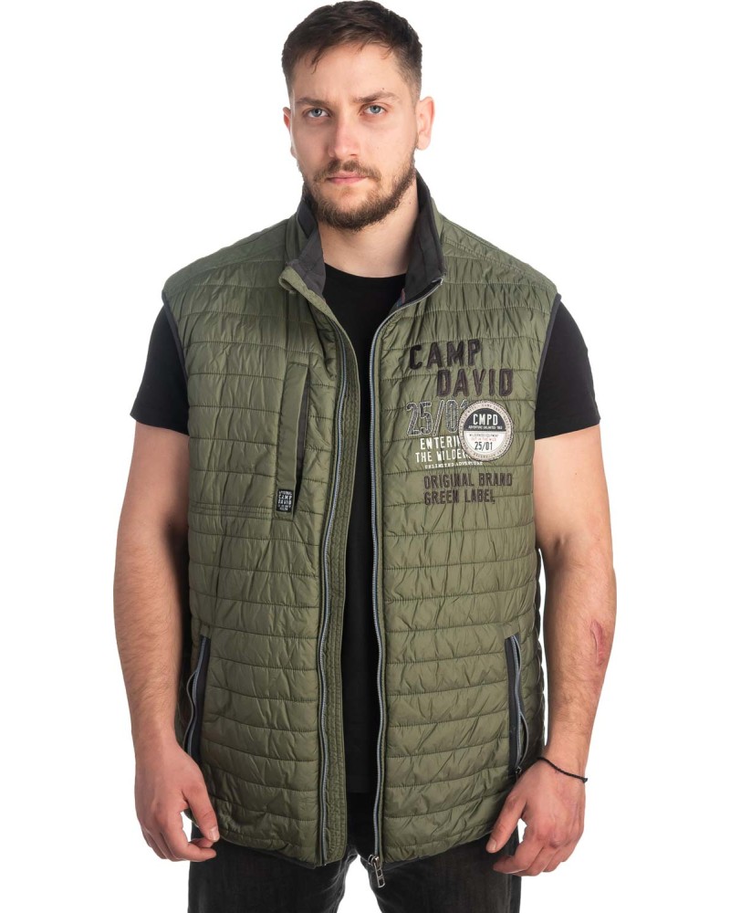 Ανδρικό Επώνυμο Μπουφάν Γιλέκο - Z330