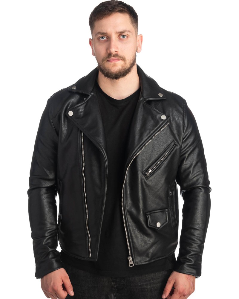 Δερμάτινο Ανδρικό Μπουφάν- Z436